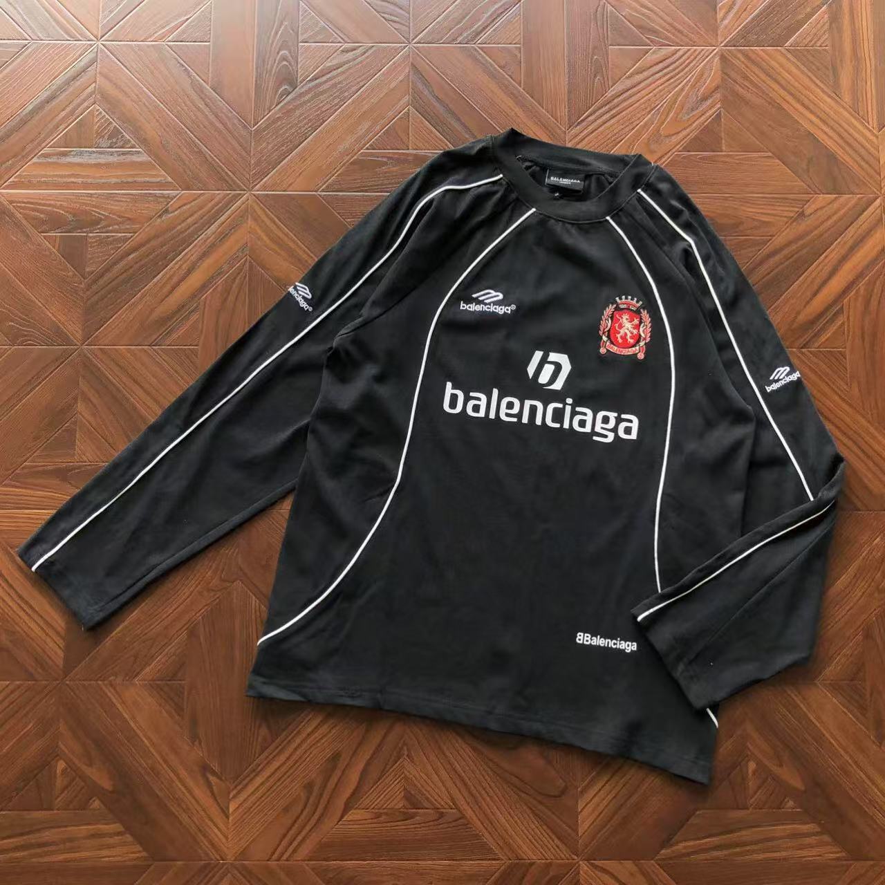 Camisa Balenciaga Soccer Paris Black