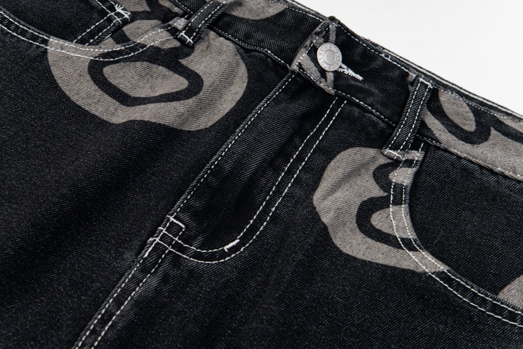 Stussy Shorts Jeans Black