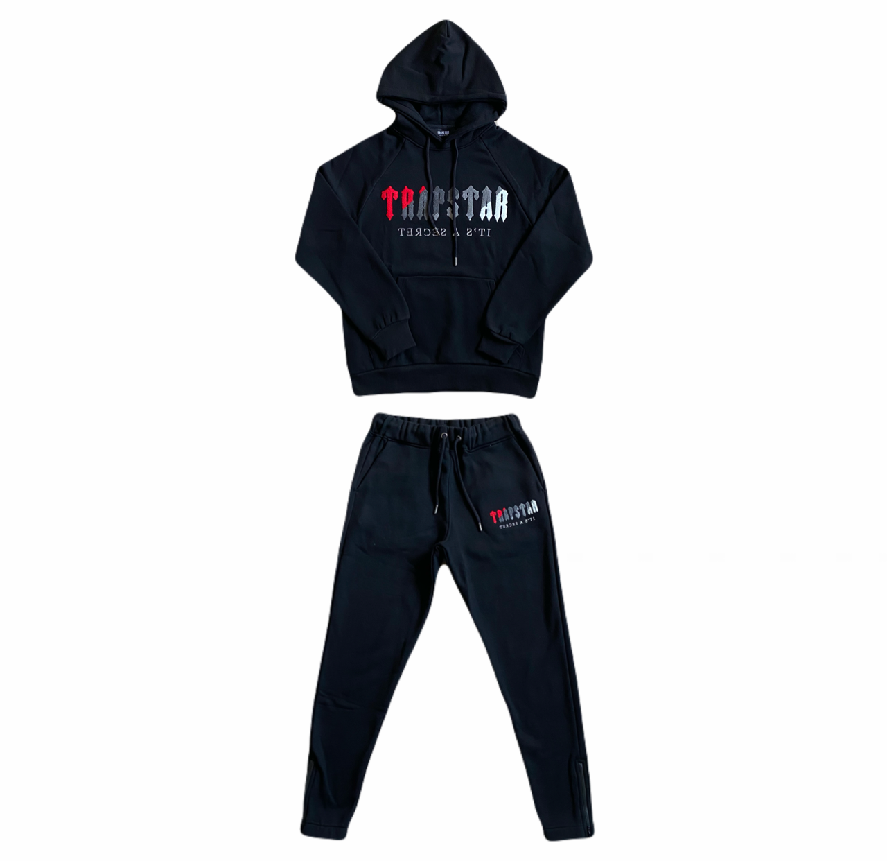 Conjunto Trapstar Hoodie “Black”