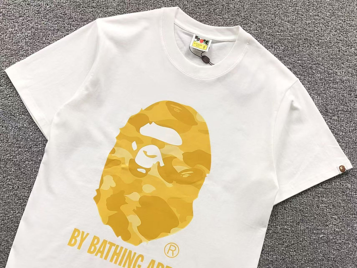 Camisa BAPE By Bathing Ape “Yellow”
