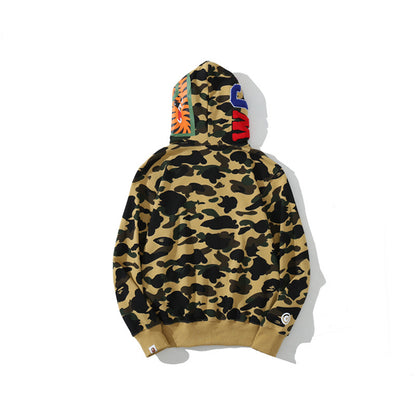 Moletom Bape Shark Wide Green Camo