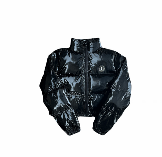 Trapstar Puffer Jacket Women “Shiniy Black”