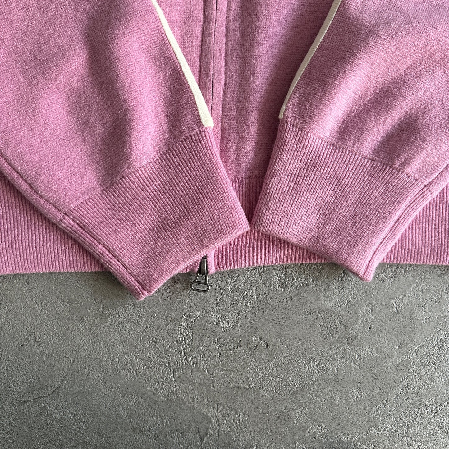 Corteiz Knit Zip Up Fleece “Pink”