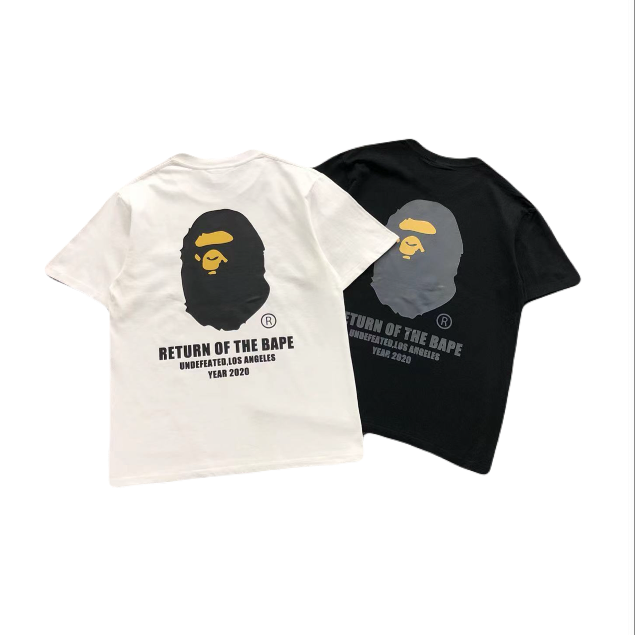 Camisa Bape x Undefeated Ape Head