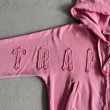Conjunto Trapstar Cropped Womens “Pink”