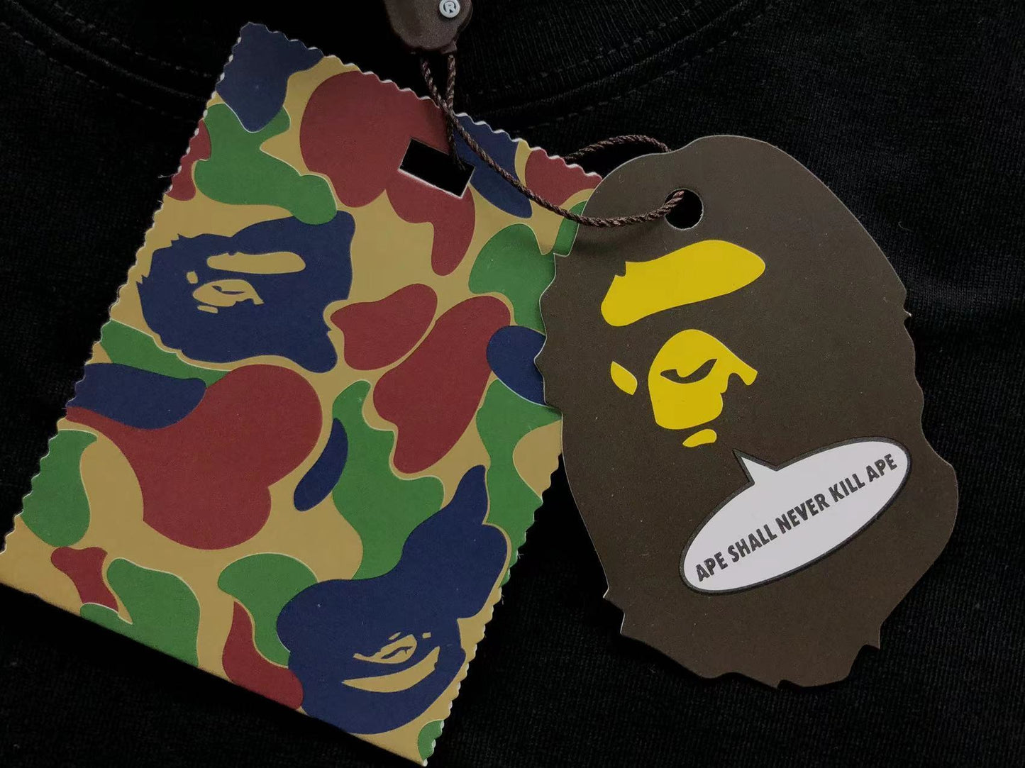 Camisa Bape x Undefeated Ape Head