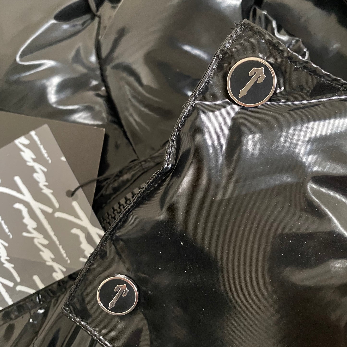Trapstar Puffer Jacket “Shiny Black”