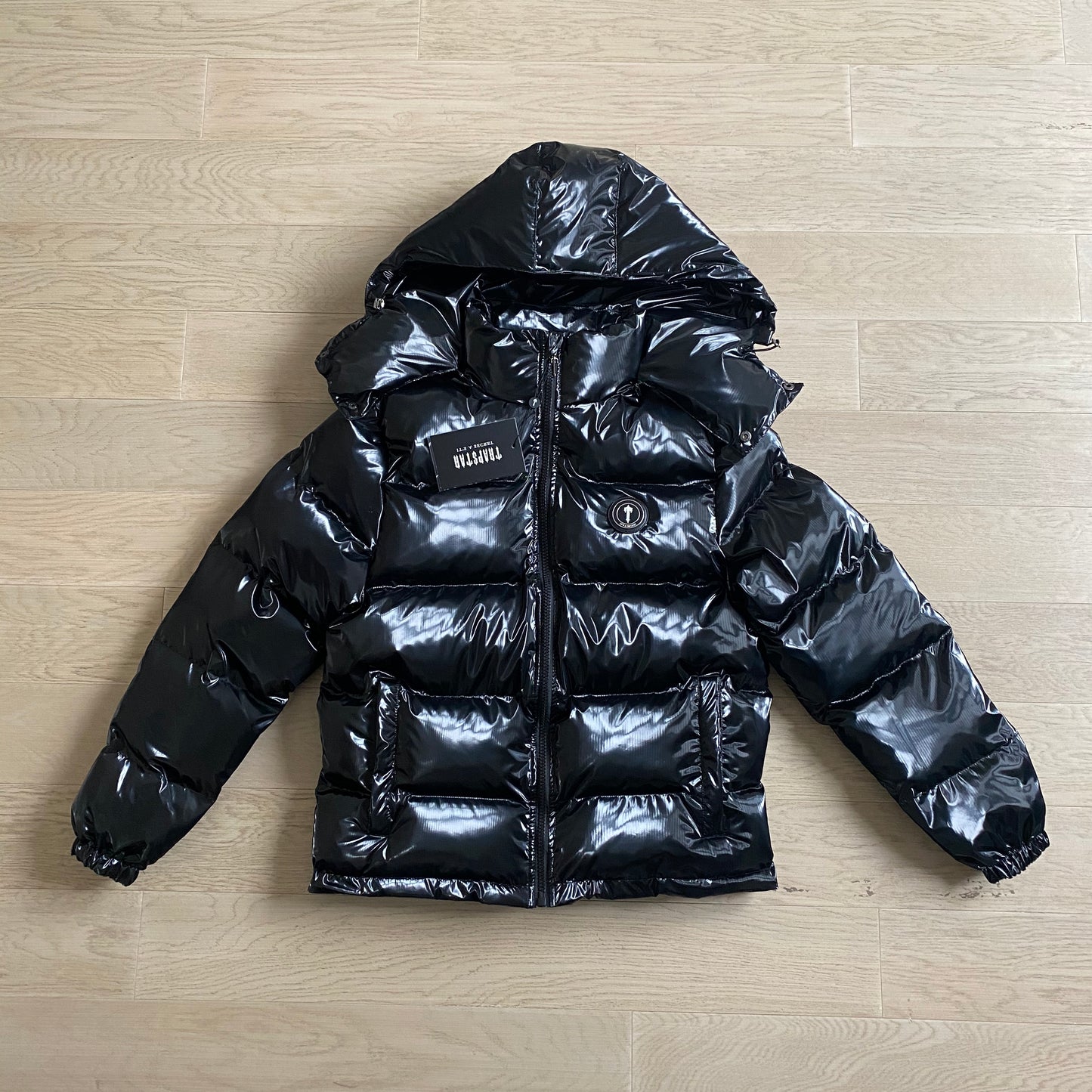 Trapstar Puffer Jacket “Shiny Black”