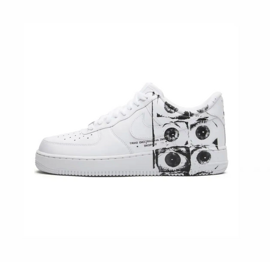 Nike x Supreme x Comme Des Garcons Air Force 1 Low “Eyes”