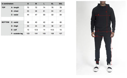 Conjunto Trapstar Hoodie Lightning Edition “Black”