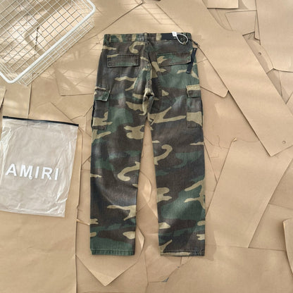 Calça Jeans Amiri “Camuflada”