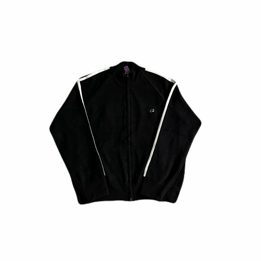 Corteiz Knit Zip Up Fleece “Black”