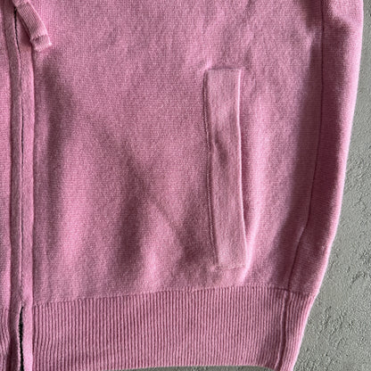 Corteiz Knit Zip Up Fleece “Pink”