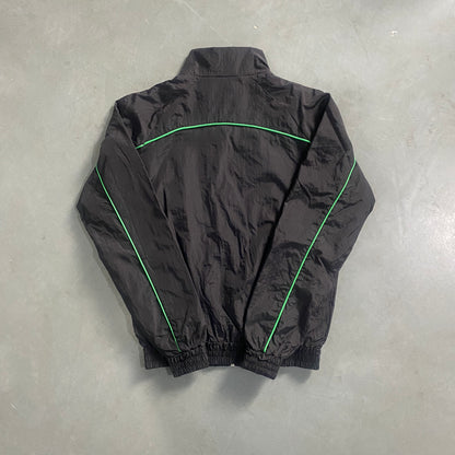 Conjunto Trapstar Shellsuit “Black Green”