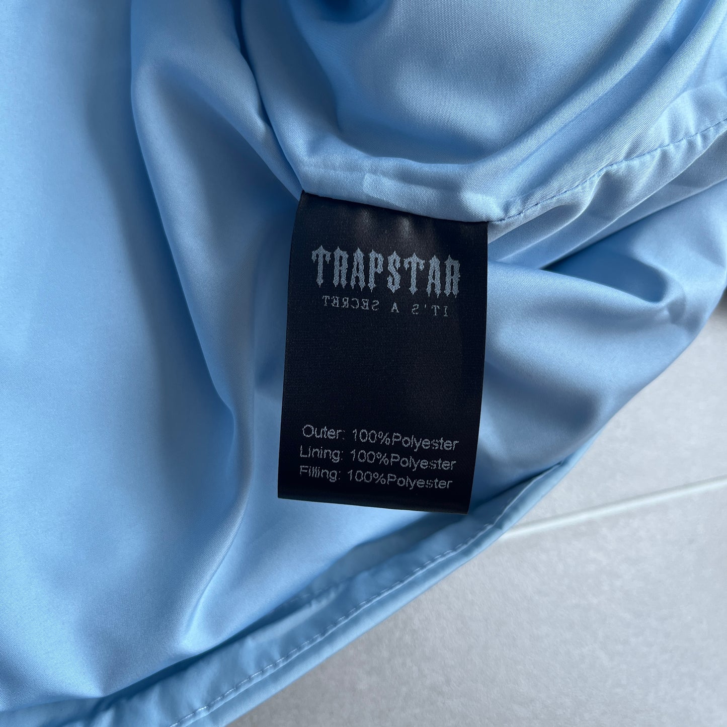 Trapstar Puffer Jacket Women “Baby Blue”