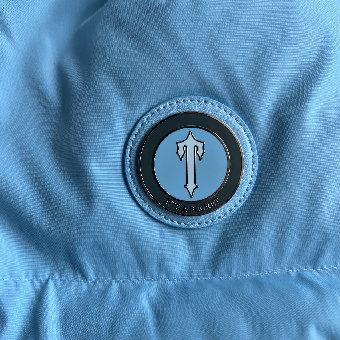 Trapstar Puffer Jacket Women “Baby Blue”