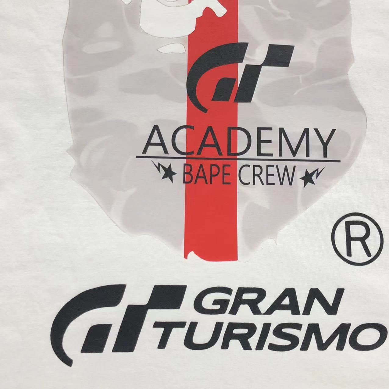 Camisa BAPE x Gran Turismo