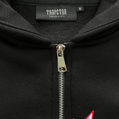 Conjunto Trapstar Zip Hoodie “Black”