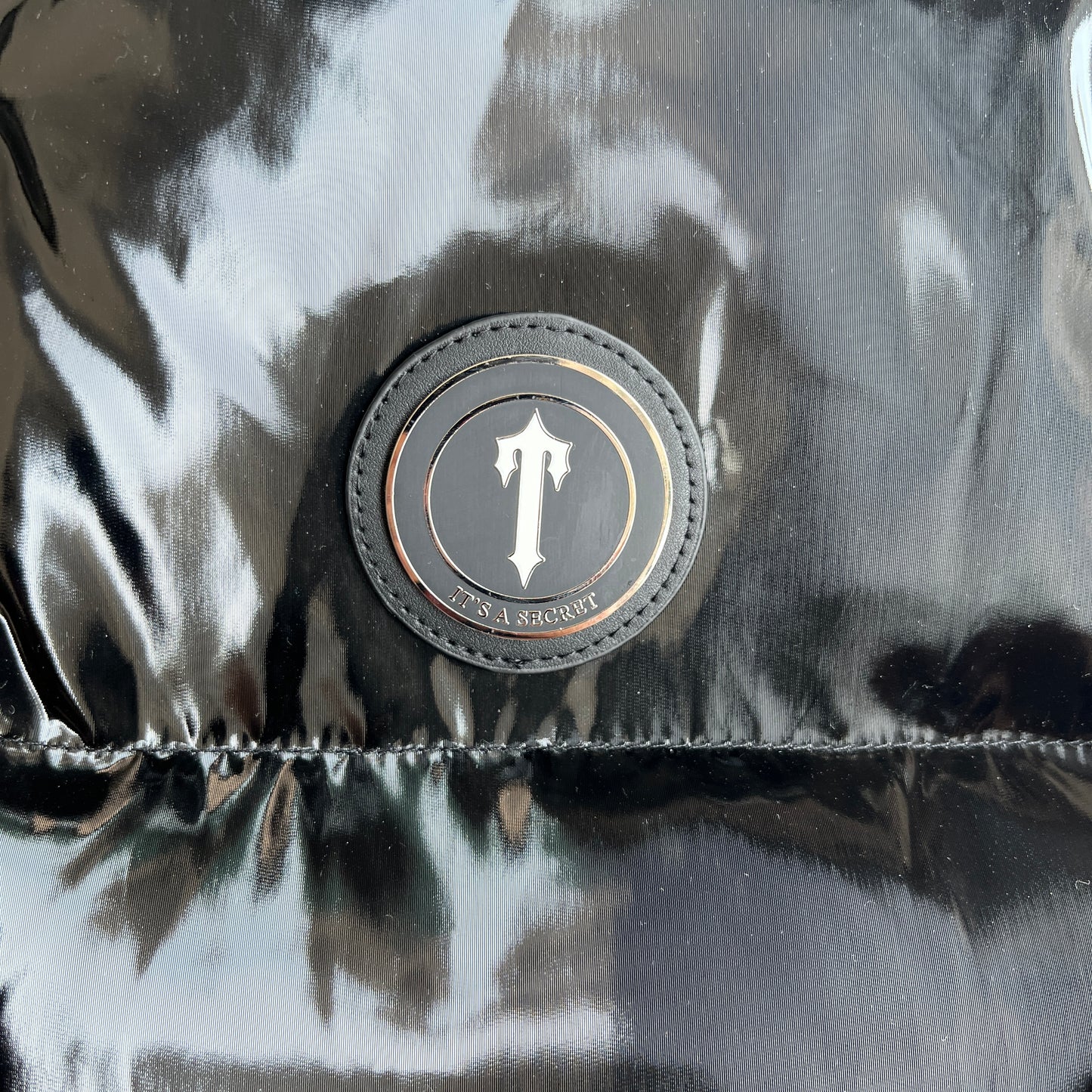 Trapstar Puffer Jacket Women “Shiniy Black”
