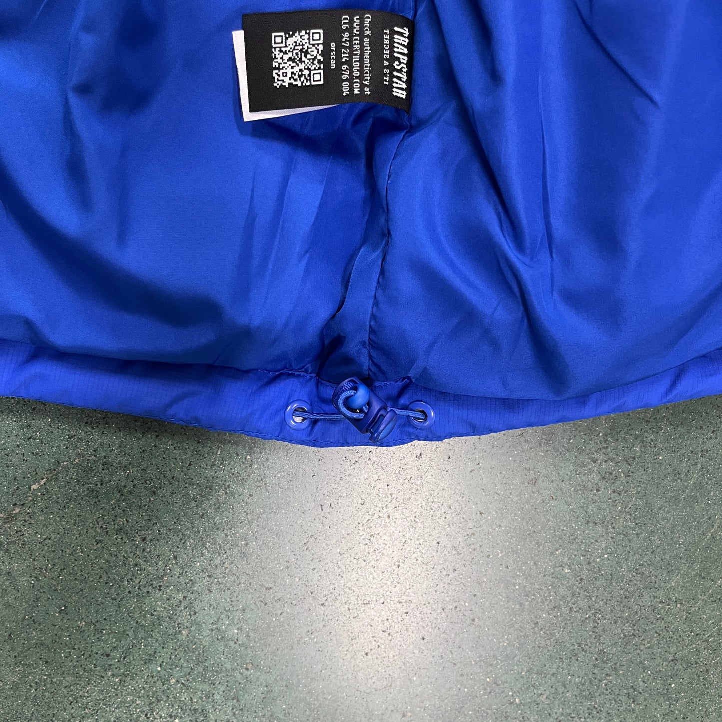 Trapstar Puffer Jacket “Blue”