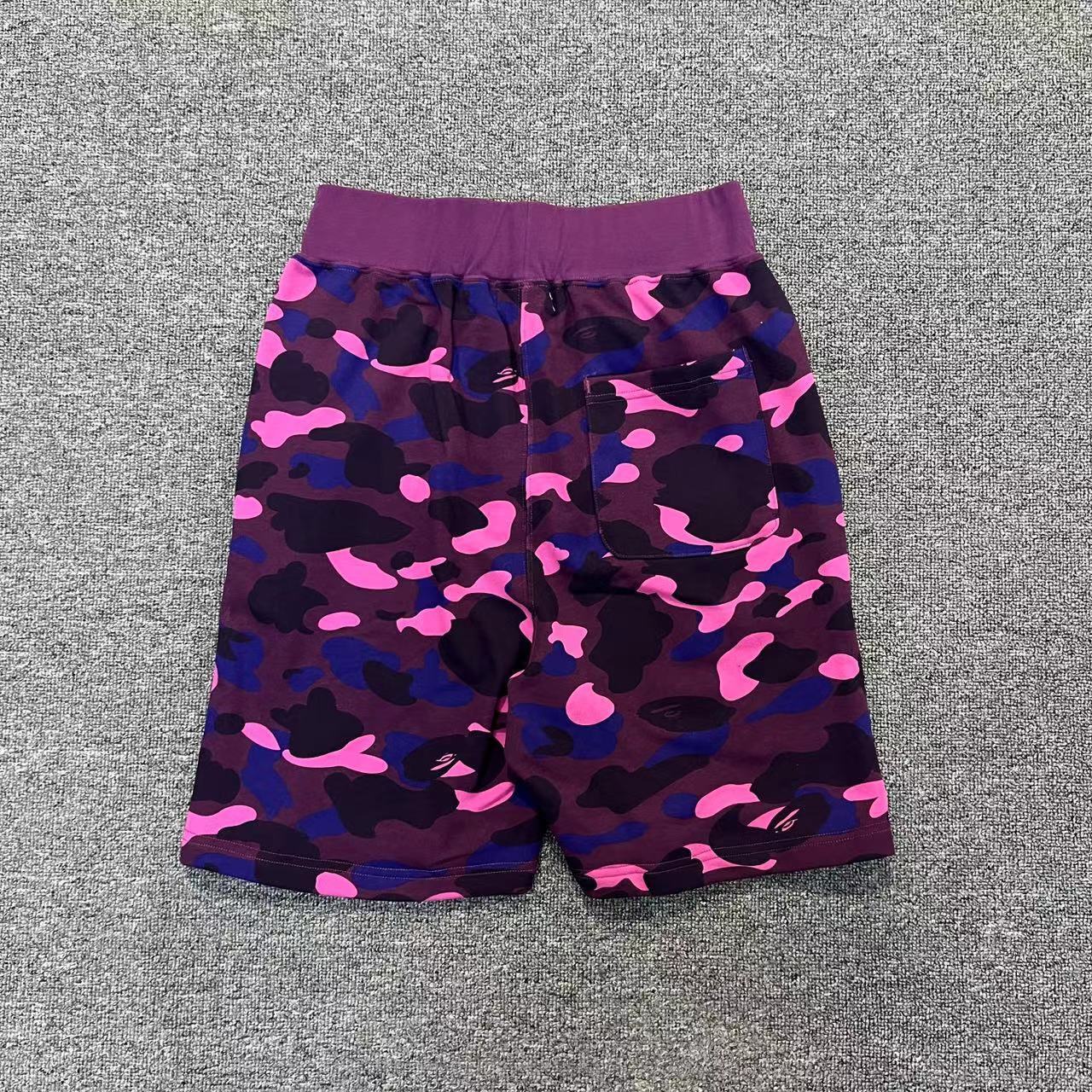 Bermuda Bape Shark Camu “Purple”