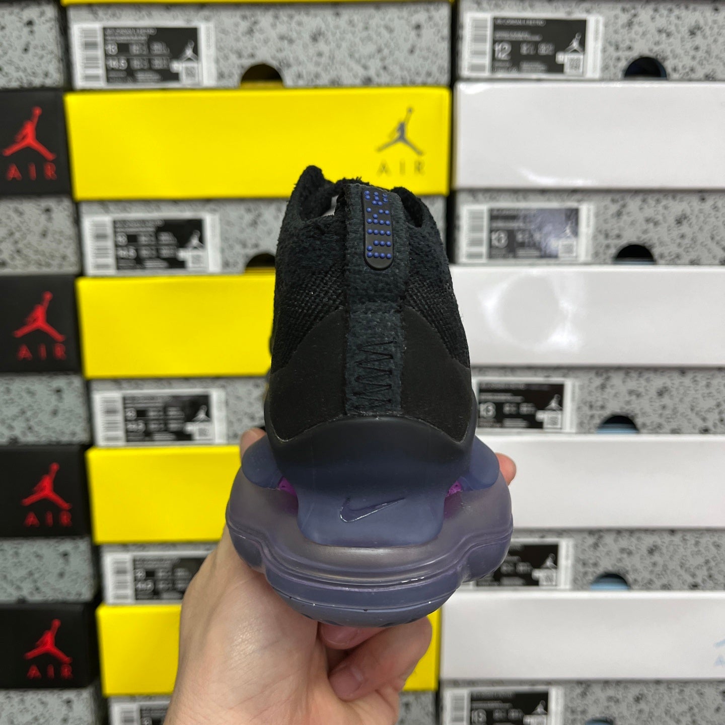 Air Max Scorpion Flyknit “Black and Persian Violet”