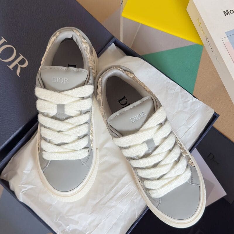 Dior B33 Oblique “Grey Cream”