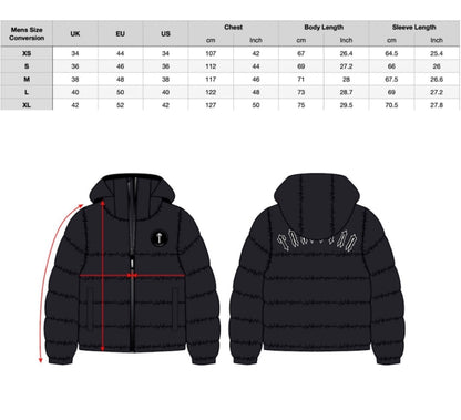 Decoded Hooded Puffer 2.0 Jacket - Black