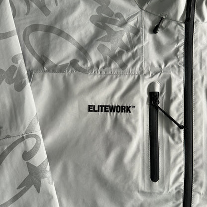 Corteiz Elitework Waterproof Shell Jacket “Grey"