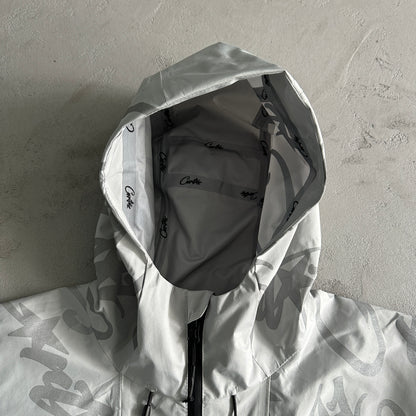 Corteiz Elitework Waterproof Shell Jacket “Grey"