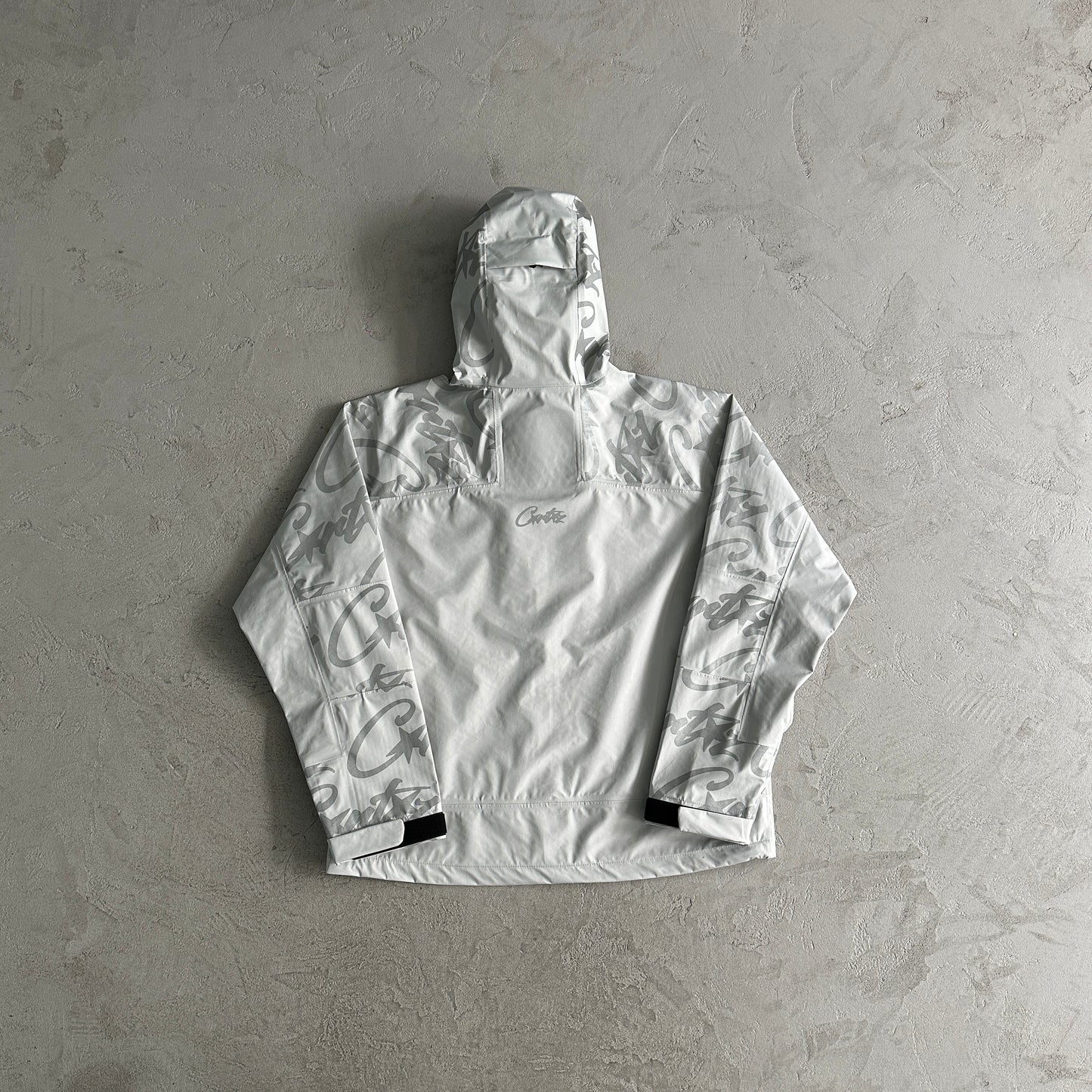 Corteiz Elitework Waterproof Shell Jacket “Grey"