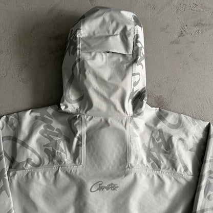 Corteiz Elitework Waterproof Shell Jacket “Grey"