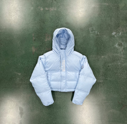 Decoded Hooded Puffer 2.0 Jacket - Ice Blue