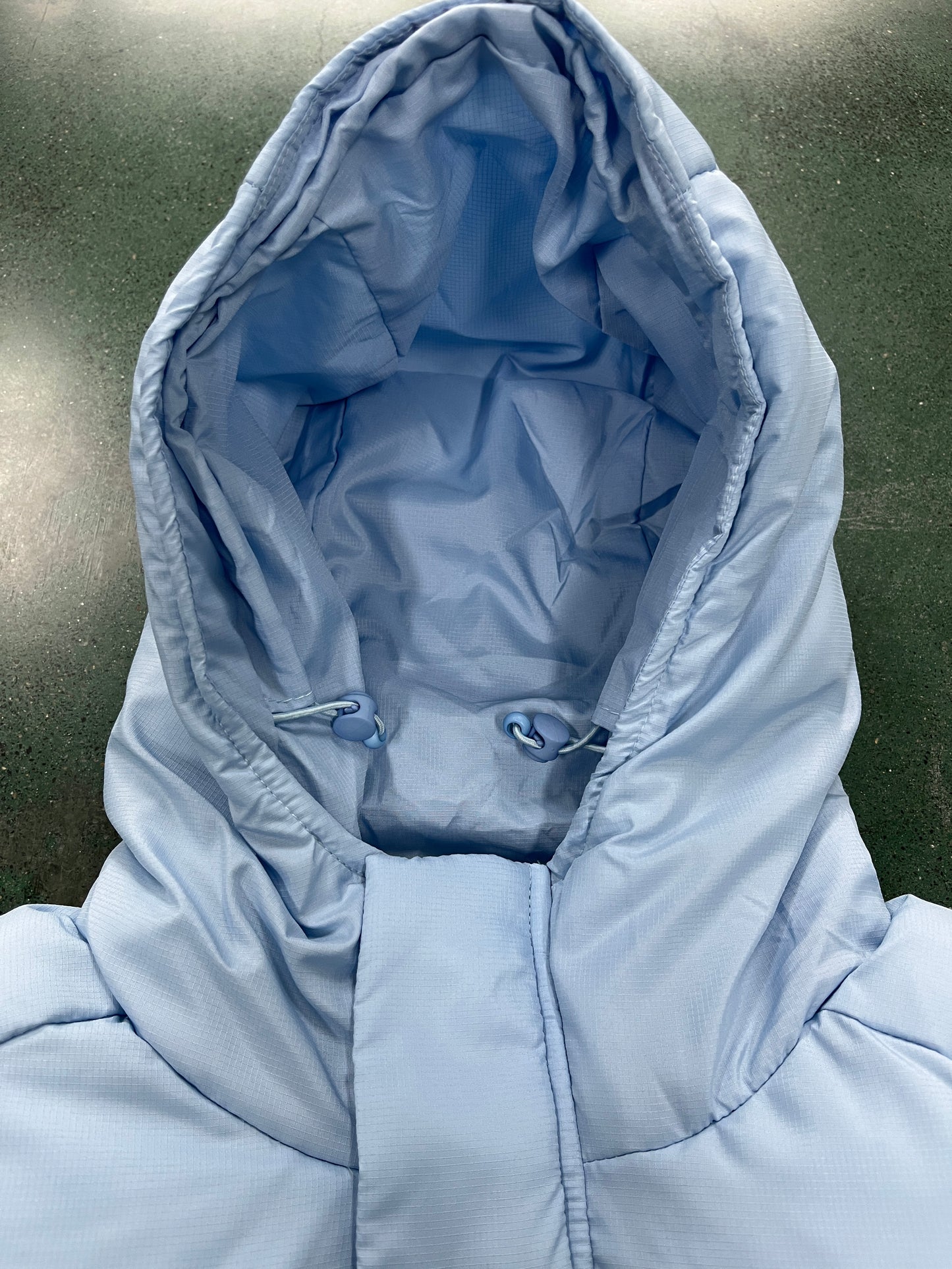 Decoded Hooded Puffer 2.0 Jacket - Ice Blue