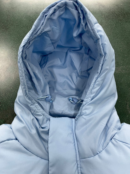 Decoded Hooded Puffer 2.0 Jacket - Ice Blue