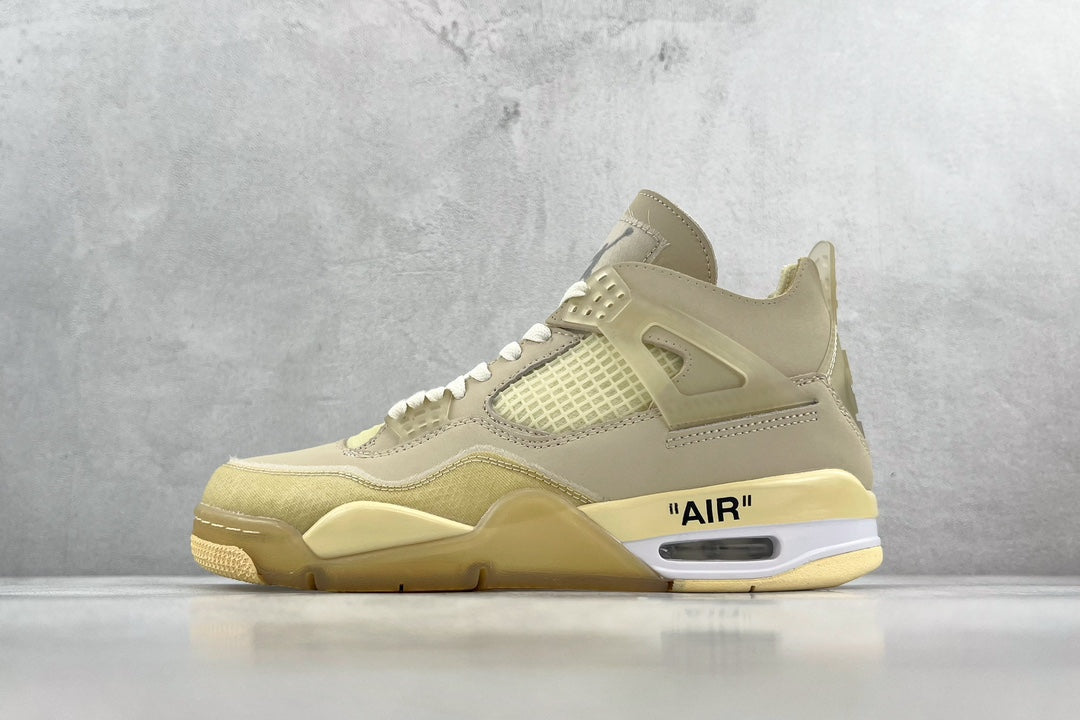 Off-White x Jordan 4 “Sail”