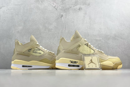 Off-White x Jordan 4 “Sail”