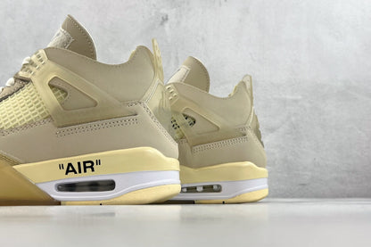 Off-White x Jordan 4 “Sail”
