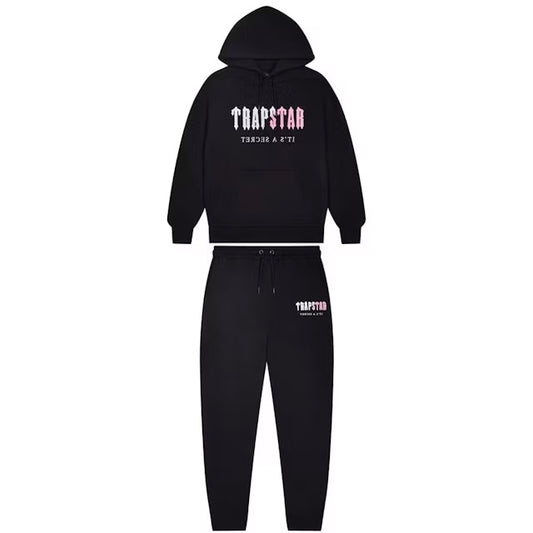Decoded Chenille Hoodie “Black Pink”