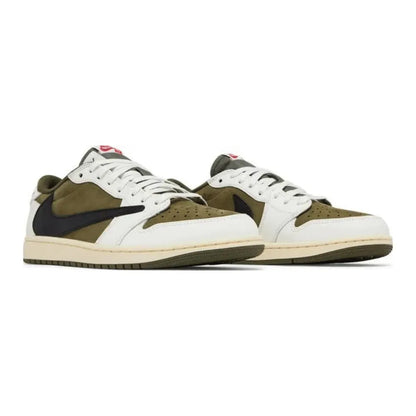 Travis Scott x Air Jordan 1 Low “Medium Olive”