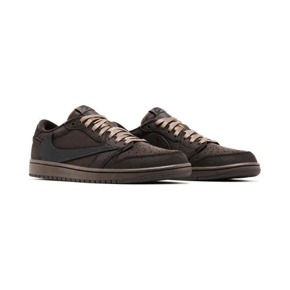 Travis Scott x Air Jordan 1 Low “Velvet Brown”