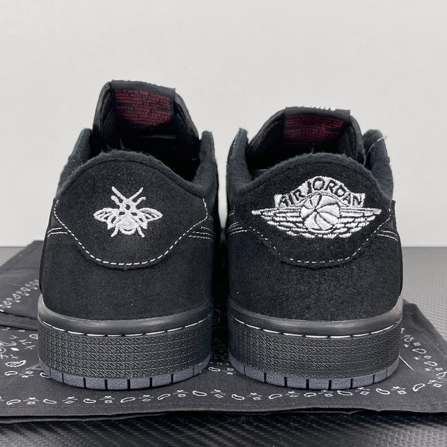 Travis Scott x Air Jordan 1 Low “Black Phantom”