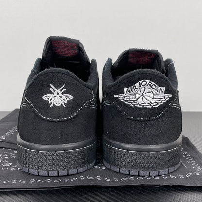 Travis Scott x Air Jordan 1 Low “Black Phantom”