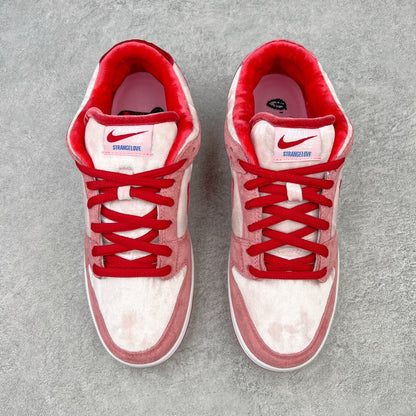 StrangeLove x Nike SB Dunk Low “Pink Red”