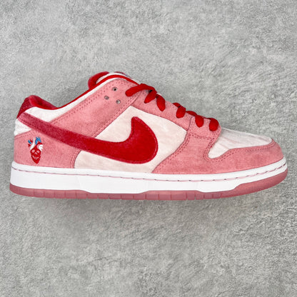 StrangeLove x Nike SB Dunk Low “Pink Red”