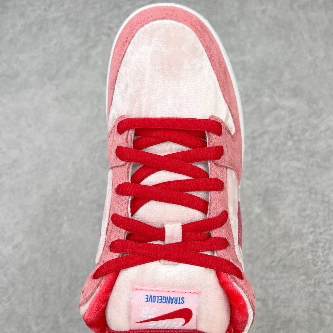 StrangeLove x Nike SB Dunk Low “Pink Red”