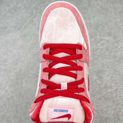 StrangeLove x Nike SB Dunk Low “Pink Red”
