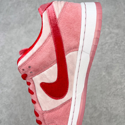 StrangeLove x Nike SB Dunk Low “Pink Red”