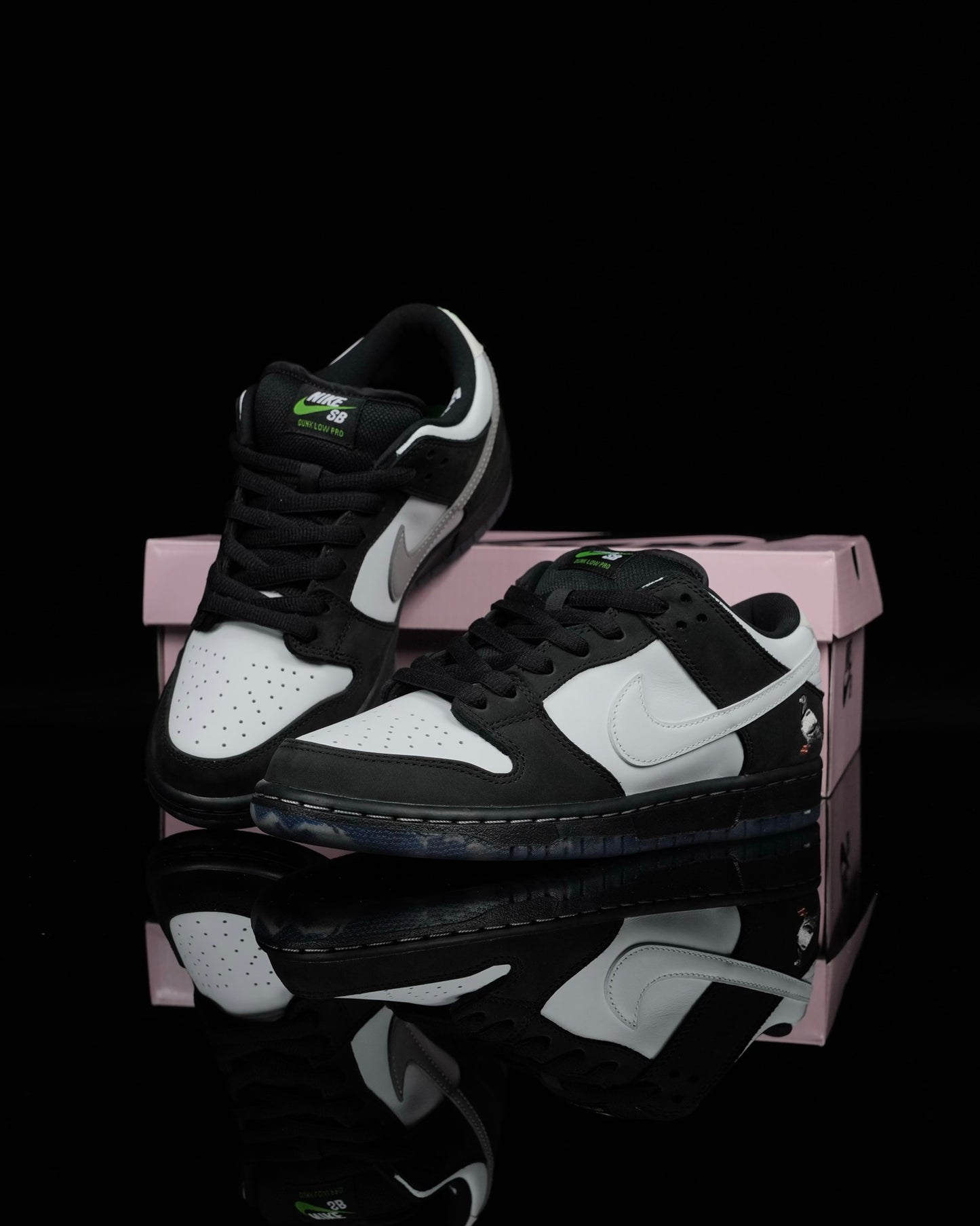 SB Dunk Low “Staple Panda Pigeon”