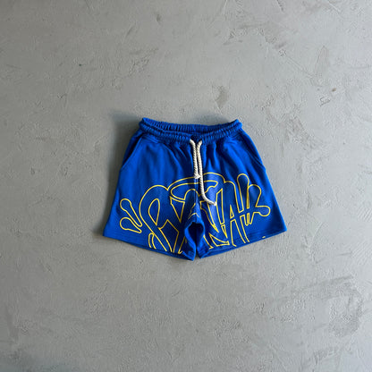 Syna World Shorts TrackSuit “Azul/Amarelo”